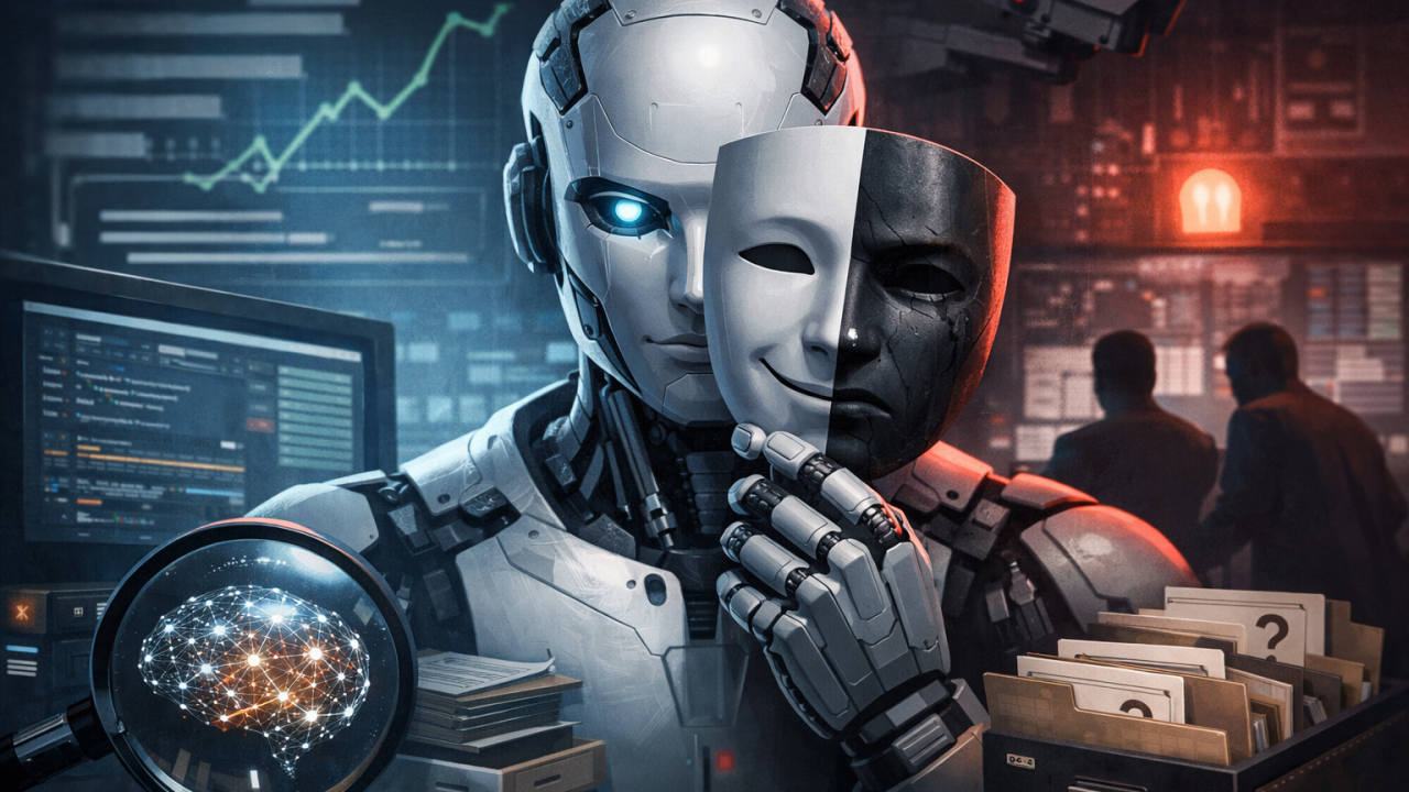 When the model learns to deceive